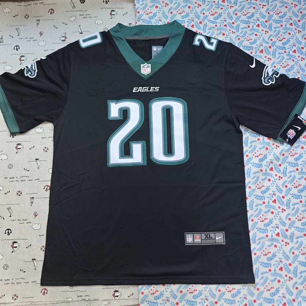 Brian Dawkins Black Jersey No. 20